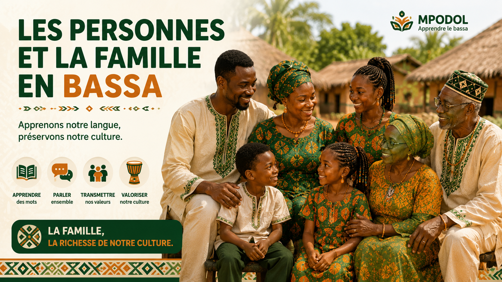 Les personnes et la famille en bassa