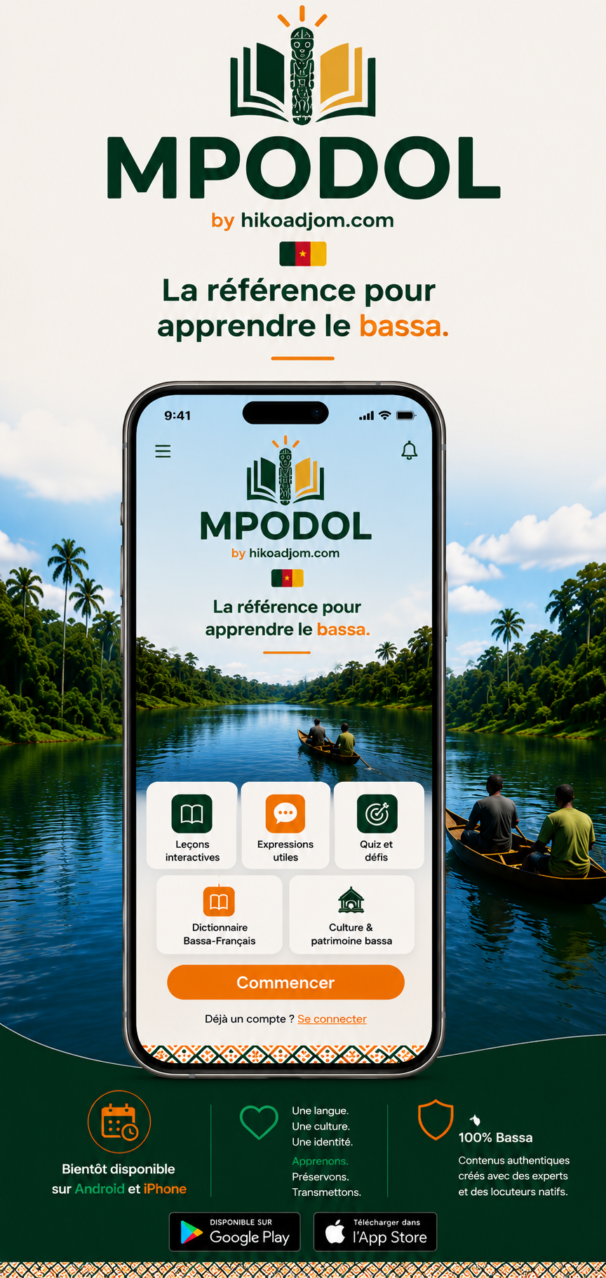 MPODOL : la première application dédiée à l’apprentissage du bassa arrive bientôt