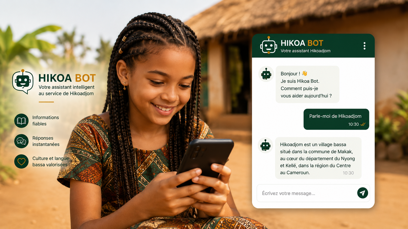 Hikoadjom à l&rsquo;heure de l&rsquo;intelligence artificielle avec Hikoa Bot